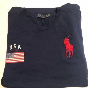 Polo Big and Tall USA T-shirt